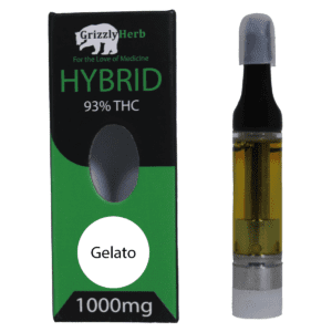 Gelato Strain Hybrid Vape Cartridge