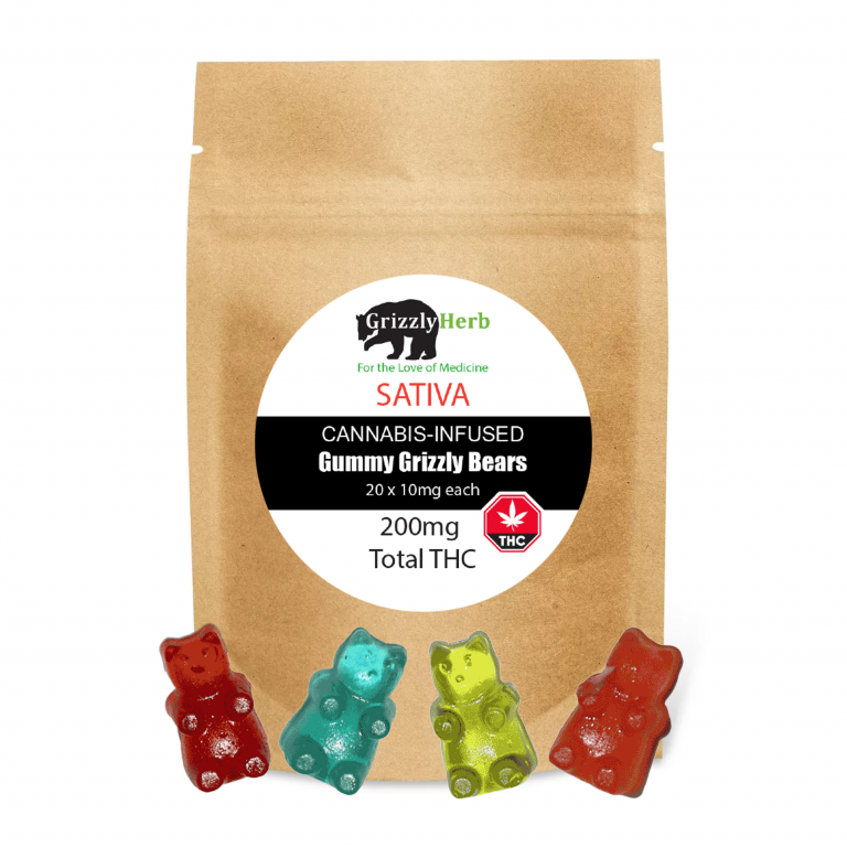 Buy Sativa THC Gummies and Edibles Online Grizzly Herb