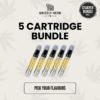 5-Pack THC Vape Cartridges – Starter Bundle