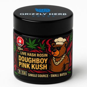 Live Hash Rosin | Doughboy Pink Kush | 1g (Indica)